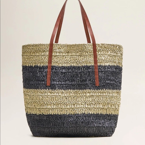 Mango Braided shopping bag bloggers favorite - Picture 3 of 5